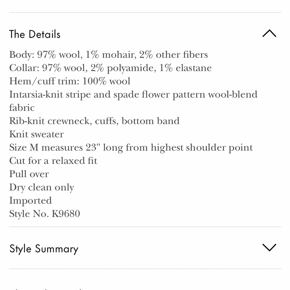 Kate Spade‎ Fair Isle sweater - Picture 9 of 10